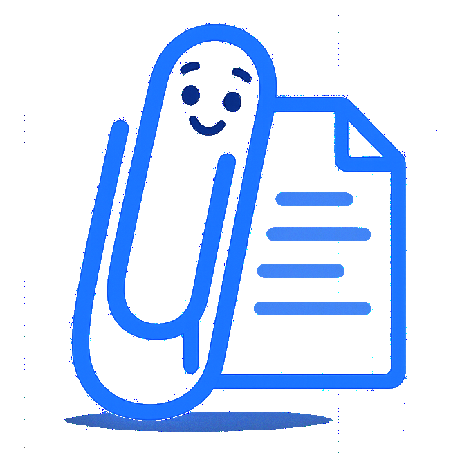 PublicAudit.uk paperclip mascot